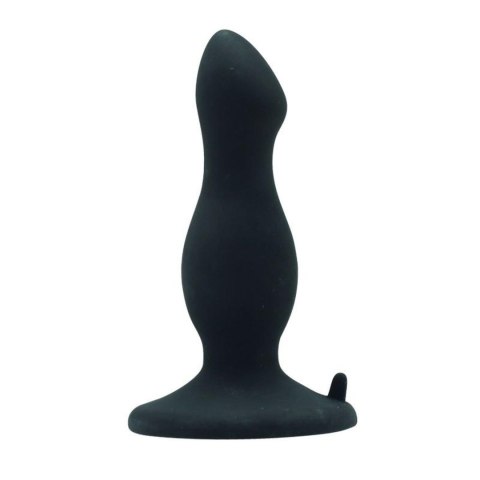 Silikonowy korek analny Timeless Toyz4lovers czarny 10,5 cm