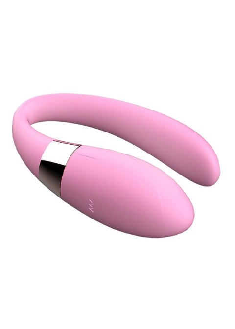 Stymulator V Vibe różowy silikonowy USB z pilotem B Series Smart