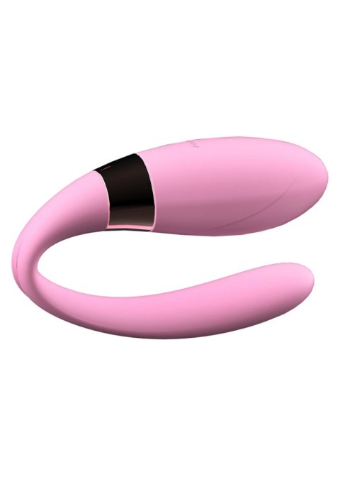 Stymulator V Vibe różowy silikonowy USB z pilotem B Series Smart