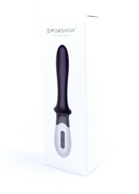 Wibrator silikonowy do prostaty i punktu G B Series Fox USB grzejący