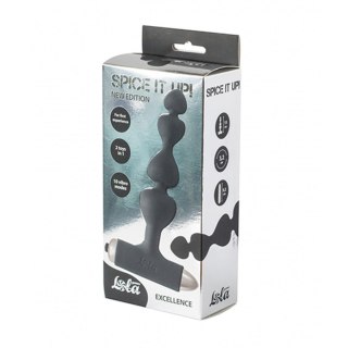 Wibrujący korek analny Lola Toys Excellence czarny