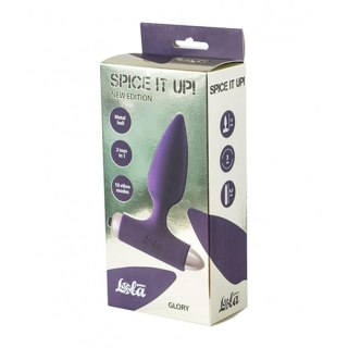 Wibrujący korek analny Lola Toys Glory Ultraviolet