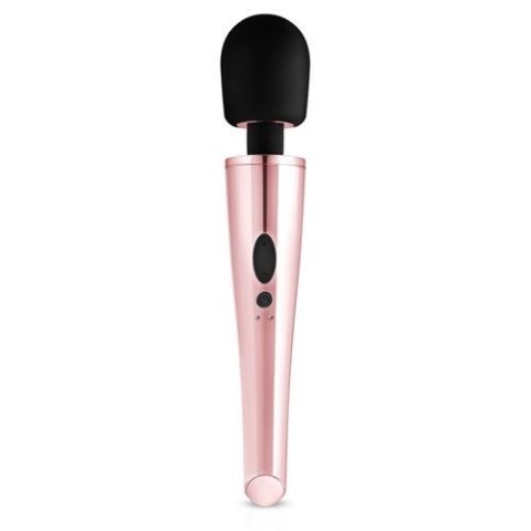 Wibrujący masażer wand EasyToys Rosy Gold różowy silikonowy USB 30 cm