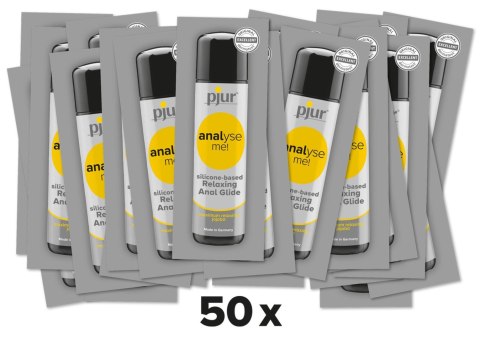 Żel silikonowy analny Pjur Analyse Me Glide 1,5ml 50szt