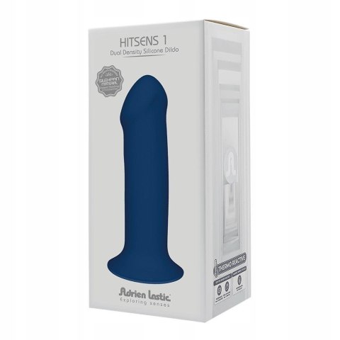 Dildo analne Hitsens 1 niebieskie 18 cm Adrien Lastic