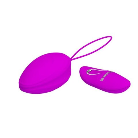 Silikonowe jajko wibrujące Pretty Love Hyper Egg z pilotem 8 cm