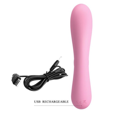 Wibrator króliczek Pretty Love Hugo silikonowy USB 12 funkcji