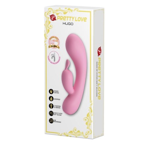 Wibrator króliczek Pretty Love Hugo silikonowy USB 12 funkcji