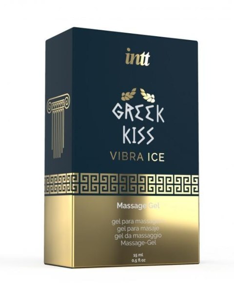 Żel analny stymulujący Greek Kiss Intt chłodzący wibrujący 15 ml