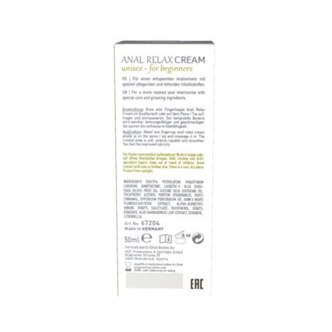 Żel relaksujący analny Shiatsu Hot 50ml