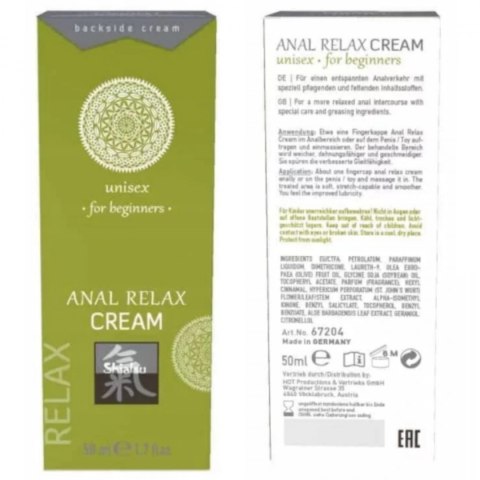 Żel relaksujący analny Shiatsu Hot 50ml