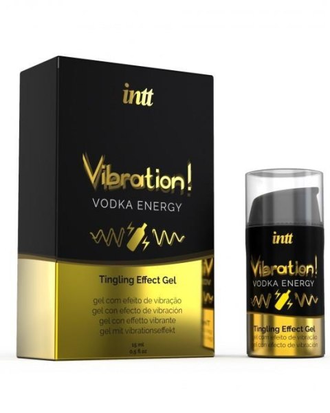 Żel wibrujący smak wódki Intt 15 ml