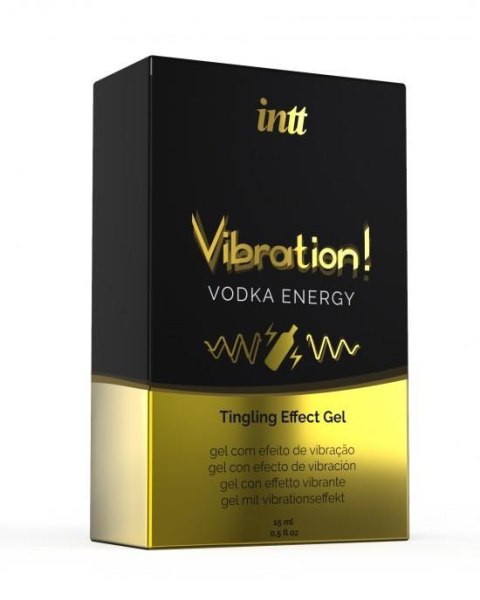 Żel wibrujący smak wódki Intt 15 ml