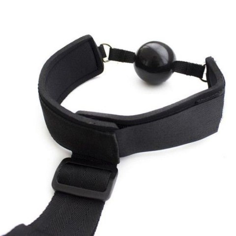 Zestaw bondage z kagańcem Costrittivio czarny Toyz4lovers