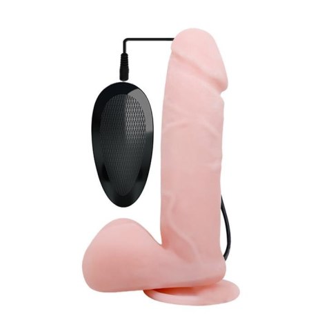 Dildo realistyczne Baile Oliver cyberskóra 24 cm z przyssawką