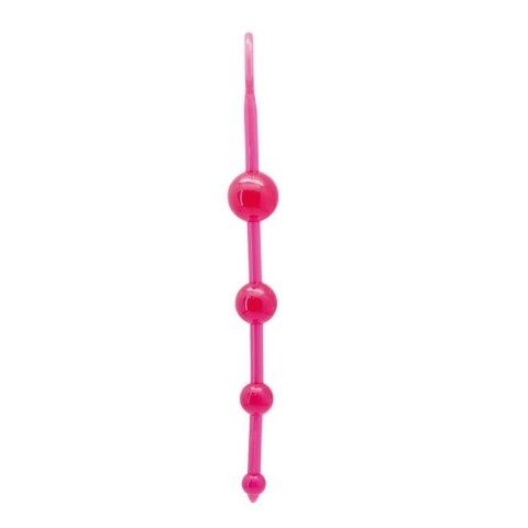 Łańcuch kulek analnych Timeless Jelly 4 Toyz4lovers różowy