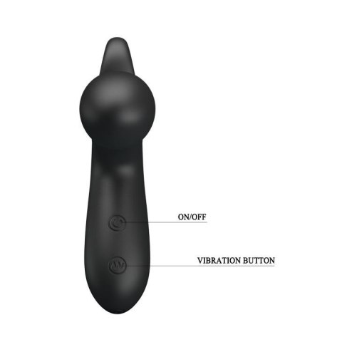Wibracyjny masażer prostaty Pretty Love Barrack silikonowy wodoodporny USB