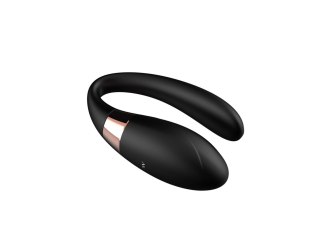 Wibrator parowy UVibe Power Escorts czarny z pilotem 7 funkcji
