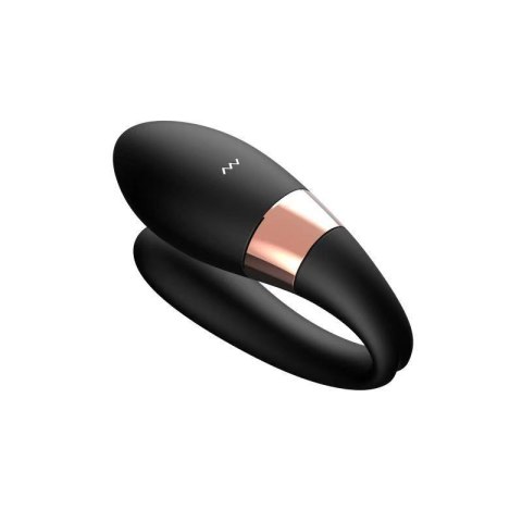Wibrator parowy UVibe Power Escorts czarny z pilotem 7 funkcji