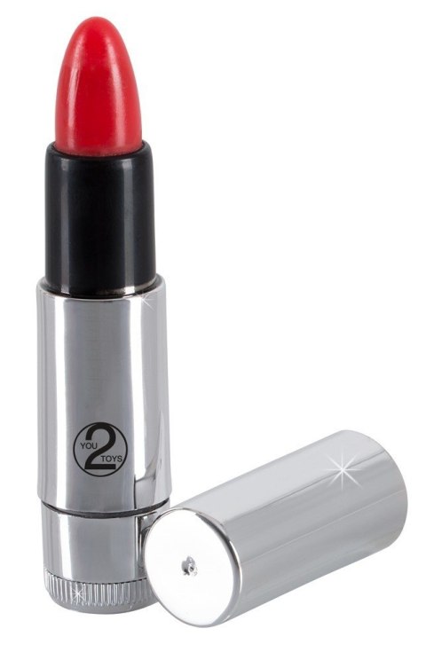 Wibrator szminka You2Toys czerwony 8,7 cm