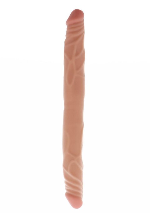 Dildo podwójne ToyJoy Get Real 35 cm jasny odcień skóry