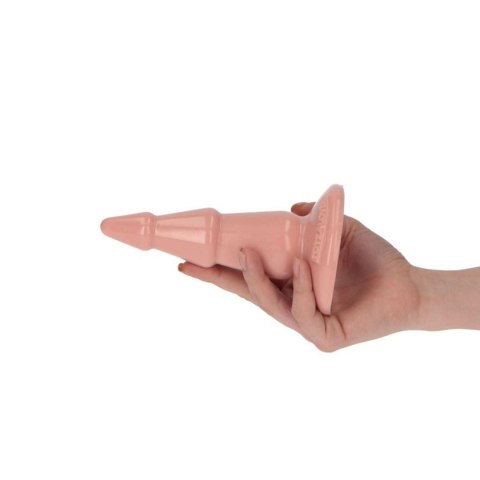 Korek analny Toyz4lovers cielisty z przyssawką 13 cm