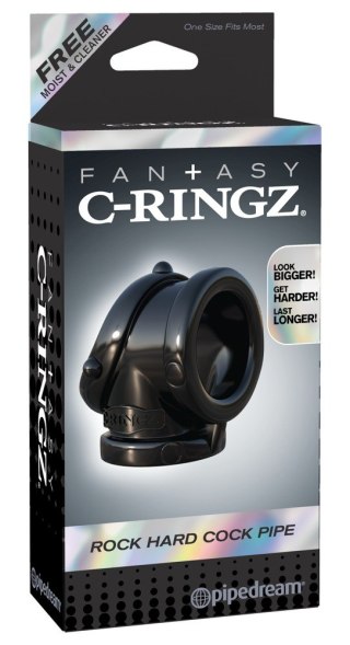 Pierścień erekcyjny Fantasy CRingz ze zintegrowanym pierścieniem jąder 7 cm