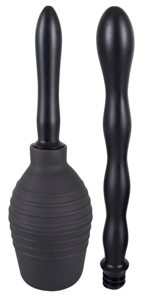 Prysznic analny You2Toys Shower Me czarny PVC 23 cm 300 ml