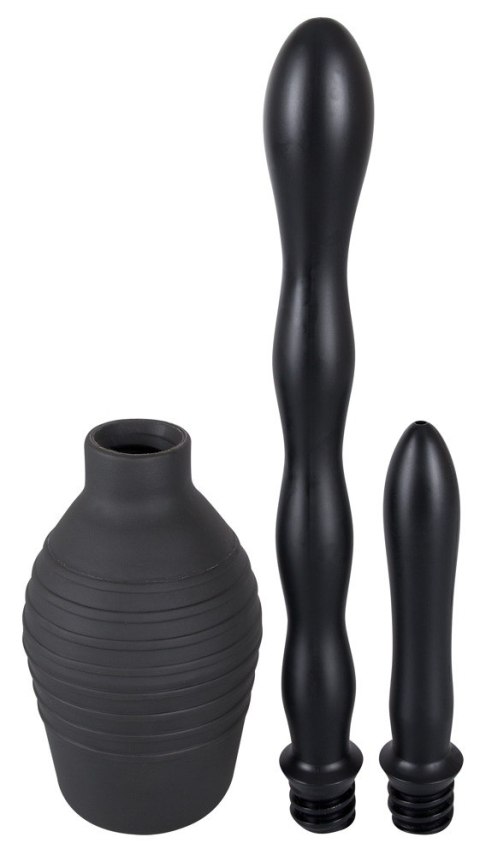 Prysznic analny You2Toys Shower Me czarny PVC 23 cm 300 ml