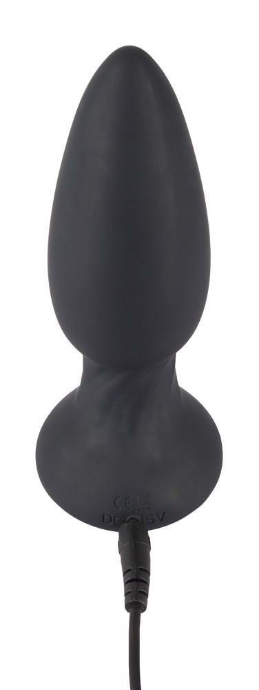Korek analny rotacyjny Black Velvets pilot USB 14 cm