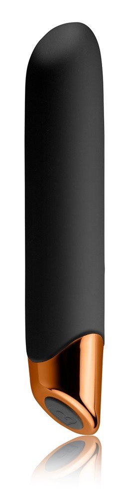 Wibrator silikonowy Chaiamo Rocks Off czarny 10 trybów USB 16 cm