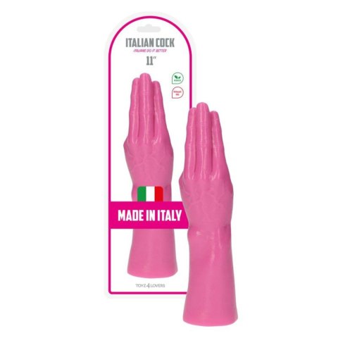 Korek analny Fisting Mania Toyz4lovers różowy 28 cm