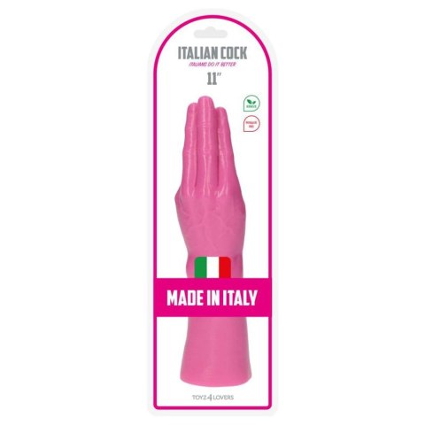 Korek analny Fisting Mania Toyz4lovers różowy 28 cm