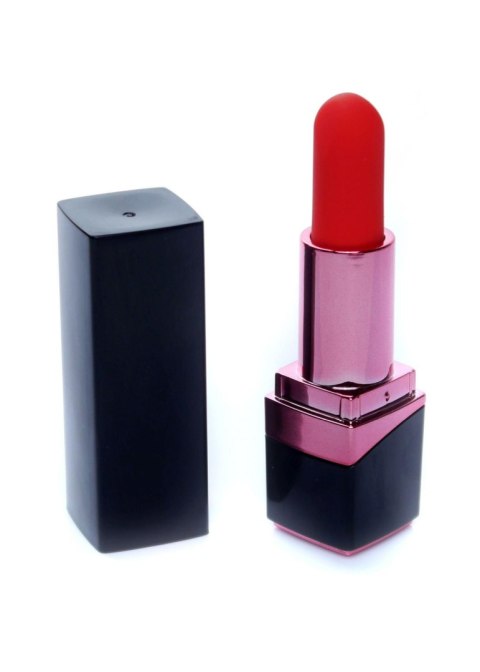 Mini wibrator szminkowy silikonowy B Series Magic czarny USB 9 cm