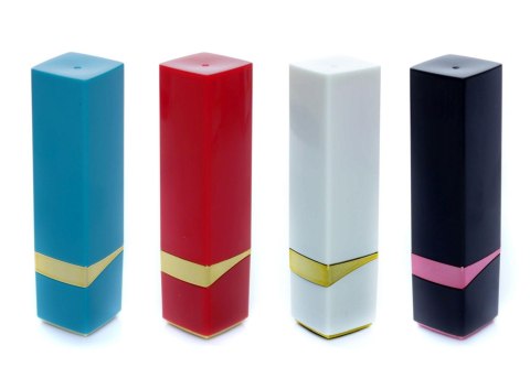 Mini wibrator szminkowy silikonowy B Series Magic czarny USB 9 cm