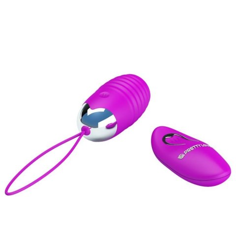 Bezprzewodowe wibrujące jajko Pretty Love Jessica USB 12 funkcji