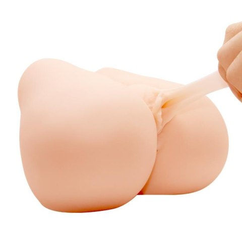 Crazy Bull realistyczny wibrujący masturbator wagina i anal