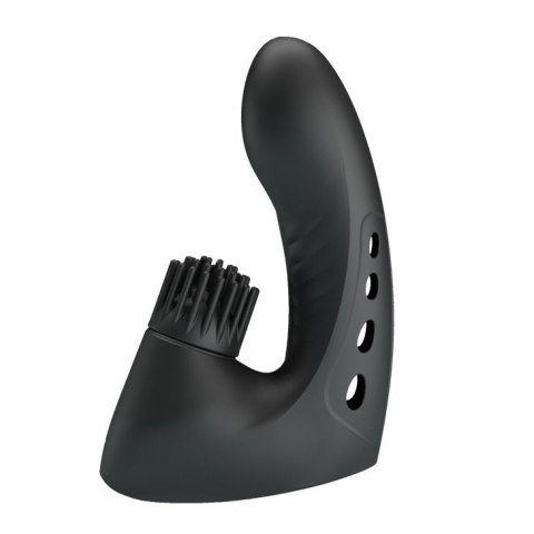 Nakładka wibrująca na palec Pretty Love silikonowa 3 wibracje 3 obroty USB