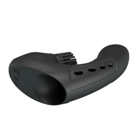 Nakładka wibrująca na palec Pretty Love silikonowa 3 wibracje 3 obroty USB