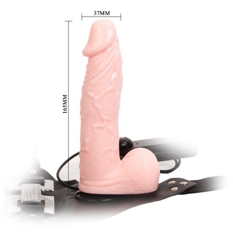 Strapon wibrujący Sensual Comfort Baile regulowany 16,5 cm