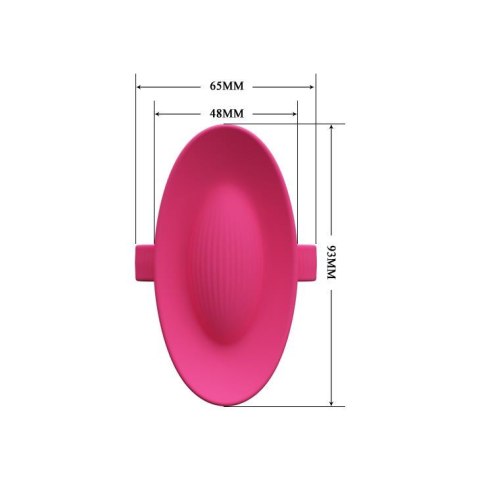 Stymulator łechtaczki Pretty Love Nelly silikonowy różowy 10 funkcji