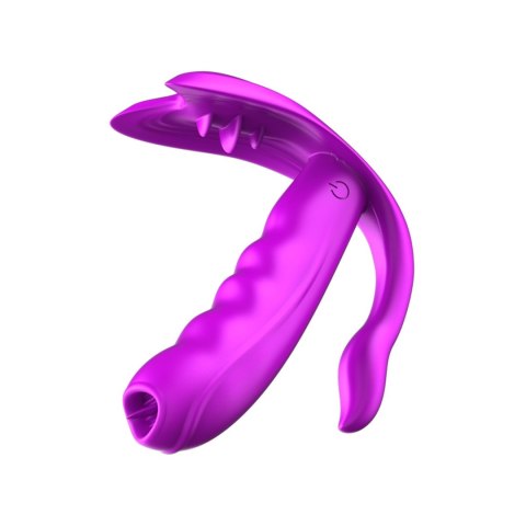 Stymulator silikonowy do majtek Fox USB 7 funkcji z ogrzewaniem