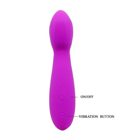 Wibrator punktu G Pretty Love Arvin purpurowy silikonowy USB 14 cm