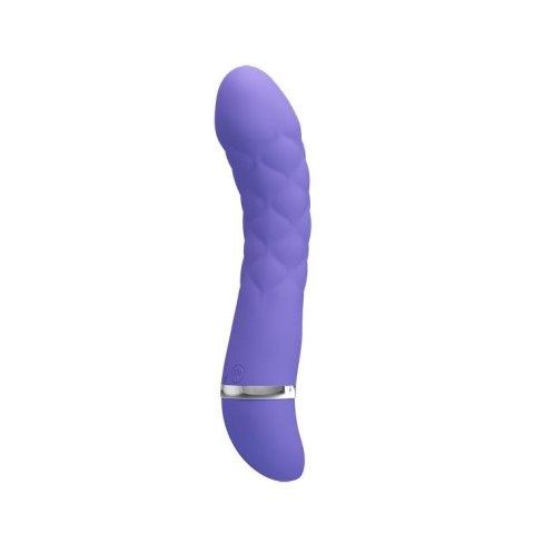 Wibrator punktu G Pretty Love Truda 7 funkcji silikonowy fioletowy 19 cm