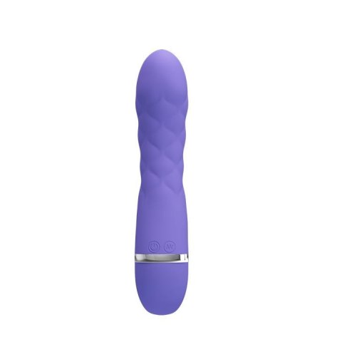 Wibrator punktu G Pretty Love Truda 7 funkcji silikonowy fioletowy 19 cm