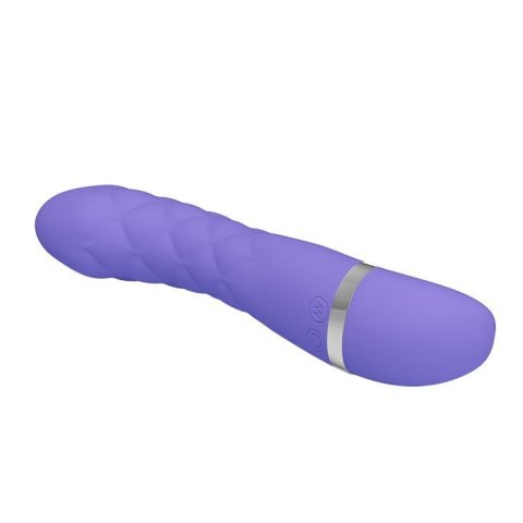Wibrator punktu G Pretty Love Truda 7 funkcji silikonowy fioletowy 19 cm