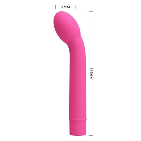 Wibrator punktu G silikonowy Pretty Love Logan 10 funkcji różowy