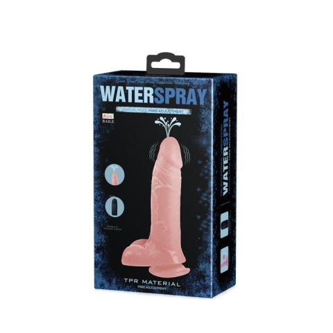 Wibrator realistyczny Baile z pilotem i sprejem wodnym 18 cm