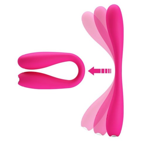 Wibrator silikonowy Pretty Love Yedda 12 funkcji USB