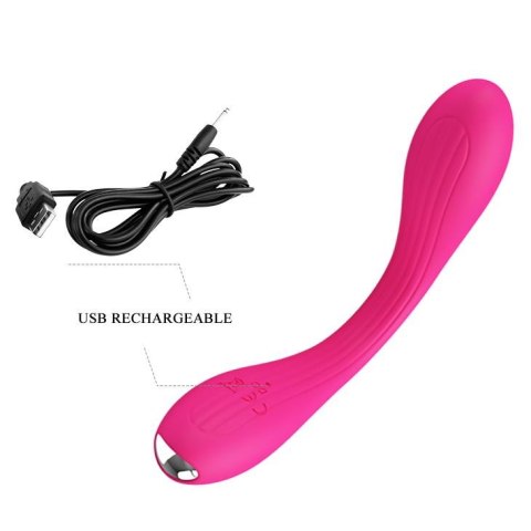 Wibrator silikonowy Pretty Love Yedda 12 funkcji USB